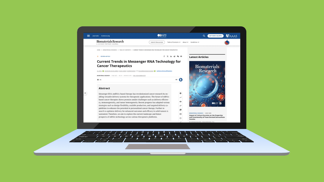 "The Evolving Needs of Therapeutic mRNA Developers" text over green background and DNA strand.