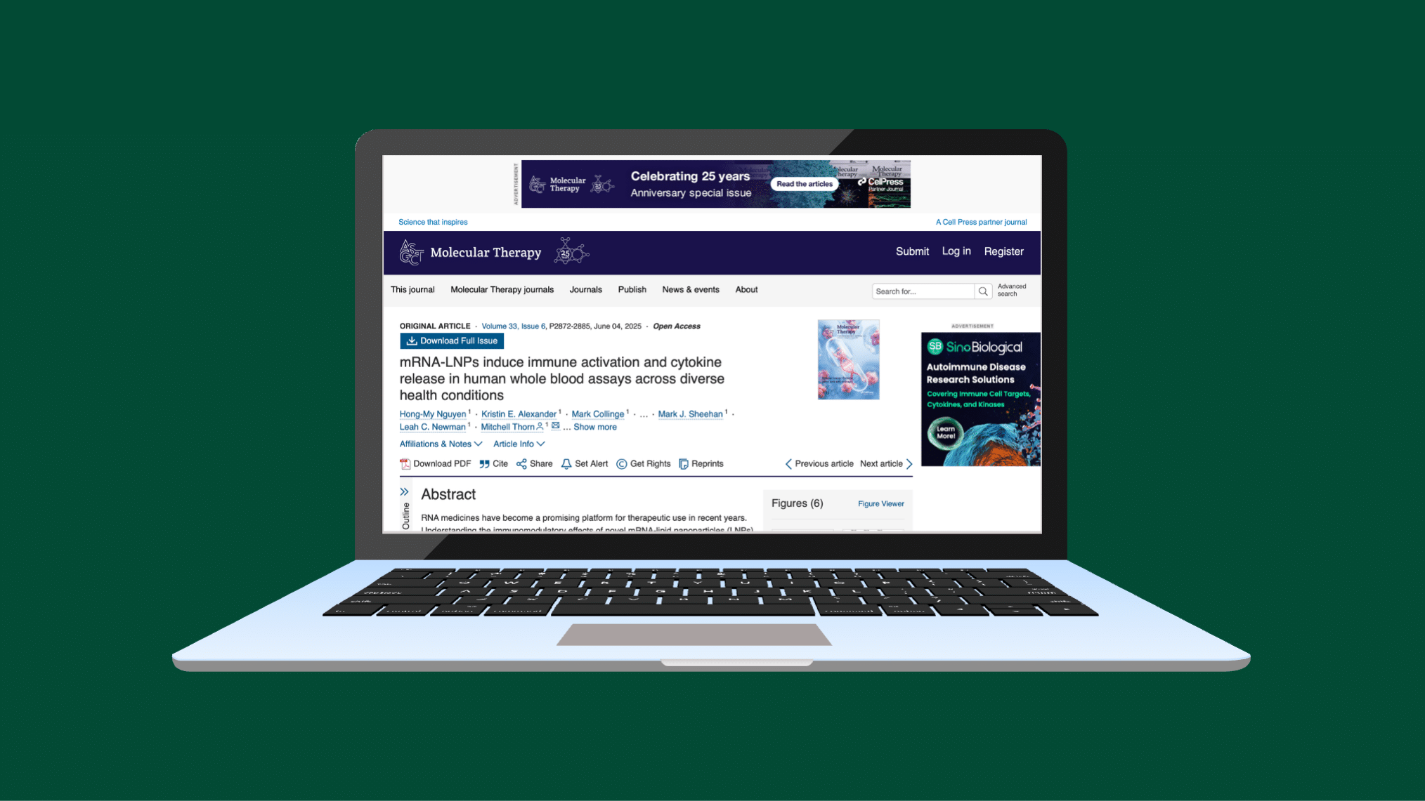 "The Evolving Needs of Therapeutic mRNA Developers" text over green background and DNA strand.